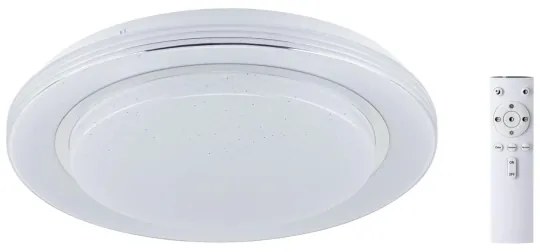 Plafonieră dimabilă LED RGBW/22W RAINBOW 230V Paulmann 70546 + telecomandă