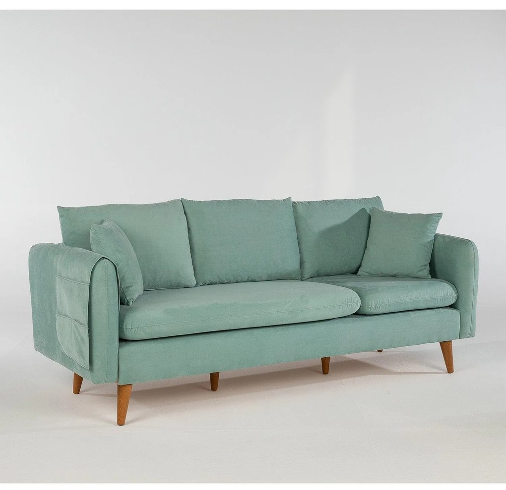 Canapea Fixa cu 3 locuri Eftal, 215 x 91 x 85 cm