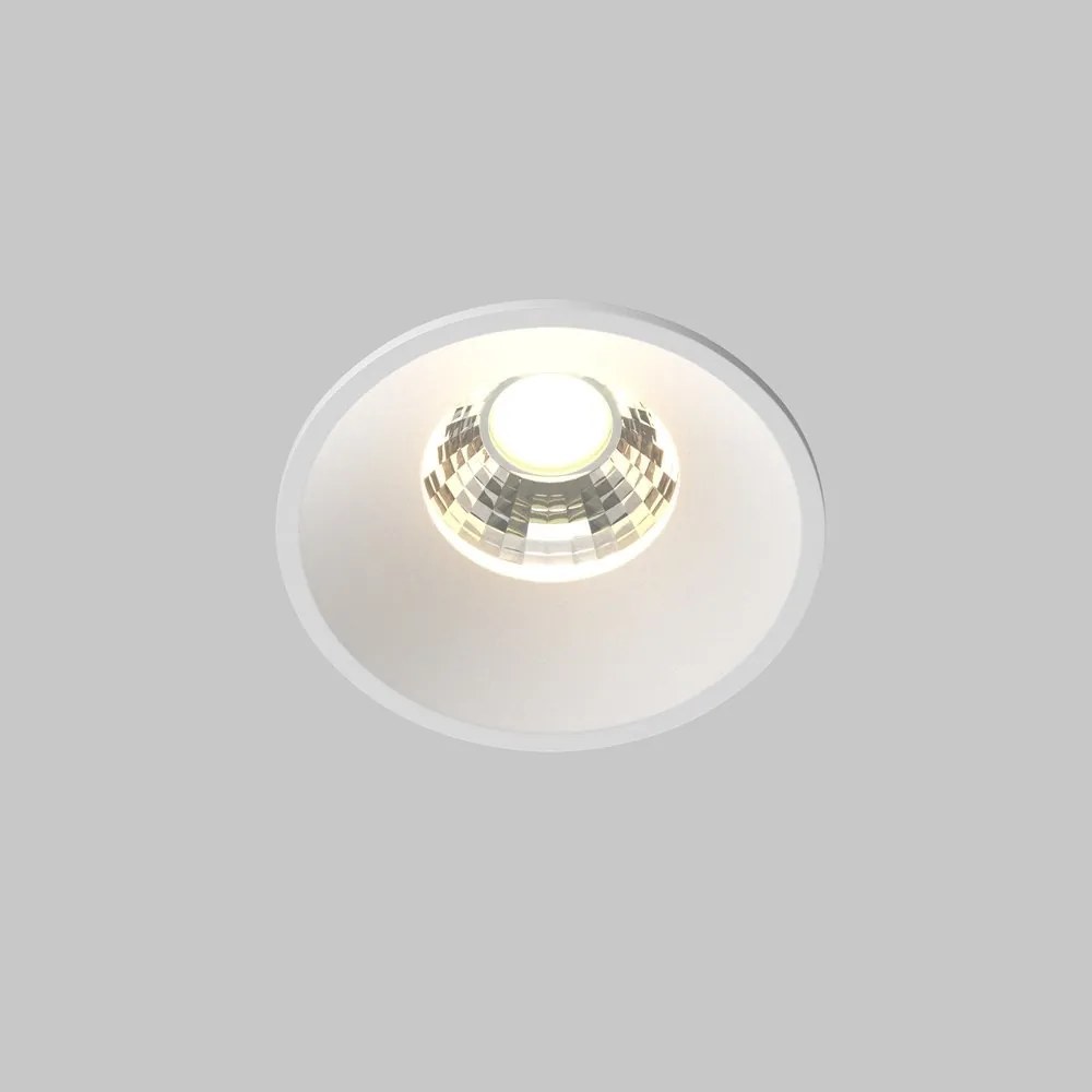 Spot LED incastrabil iluminat tehnic Round D-6cm alb
