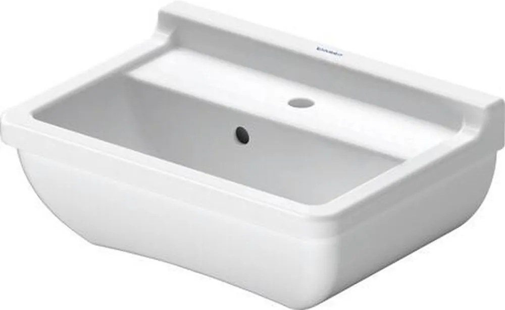 Duravit Starck 3 lavoar 45x32 cm dreptunghiular alb 0750450000