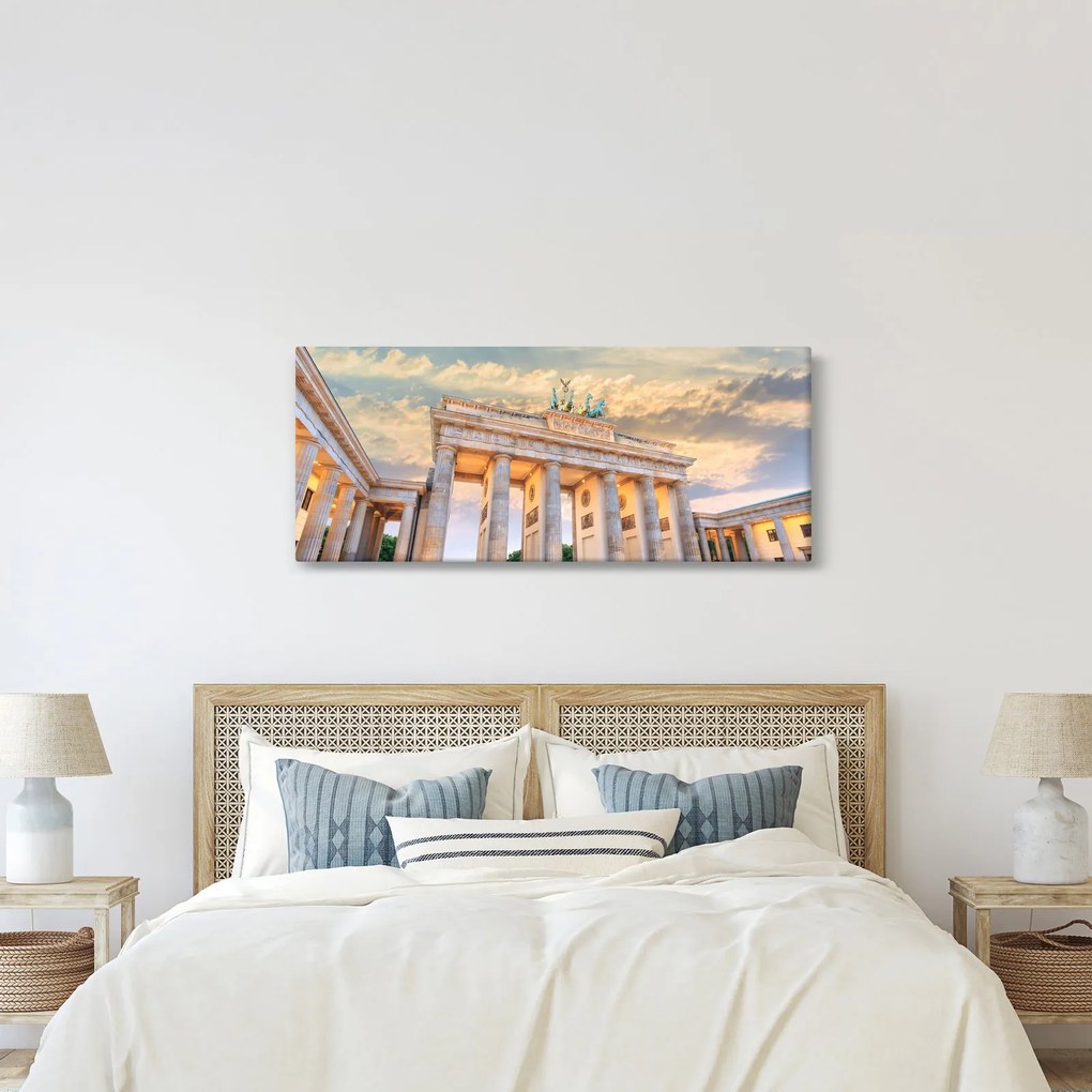 Tablou - Poarta Brandenburg, Berlin, Germania (120x50 cm)