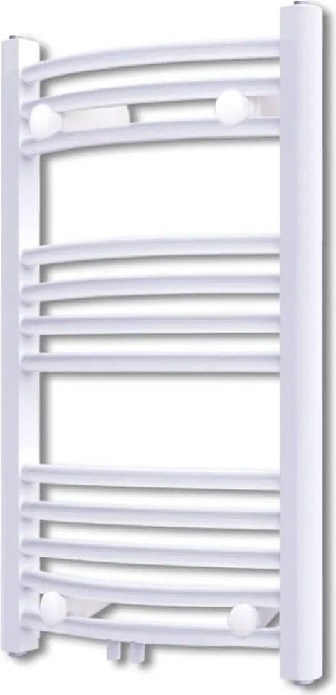 vidaXL Radiator port-prosop încălzire centrală baie 500x764 mm curbat