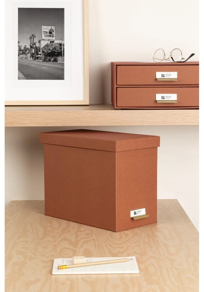 Organizator pentru documente din carton Johan Restore Paper Laminate – Bigso