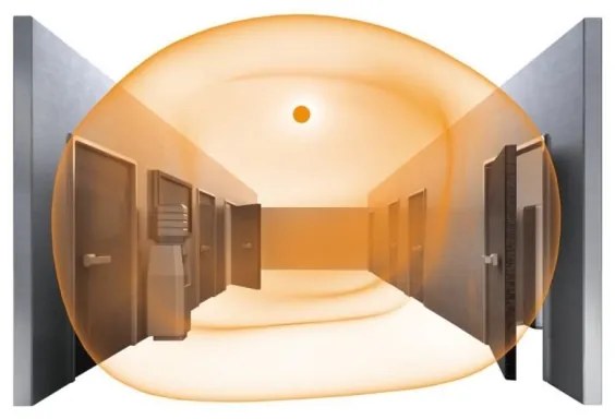 Corp de iluminat LED pentru baie cu senzor RSPRO P1 9,4W/230V 4000K IP54 Steinel 069674