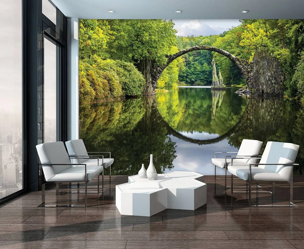 Fototapet - Pod - reflexie (254x184 cm)