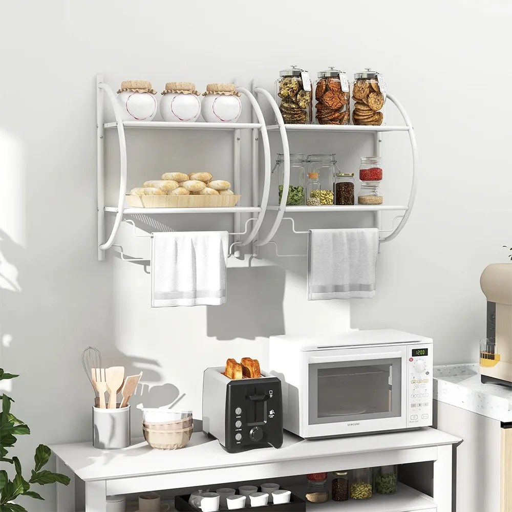 Suport de prosoape montabil pe perete