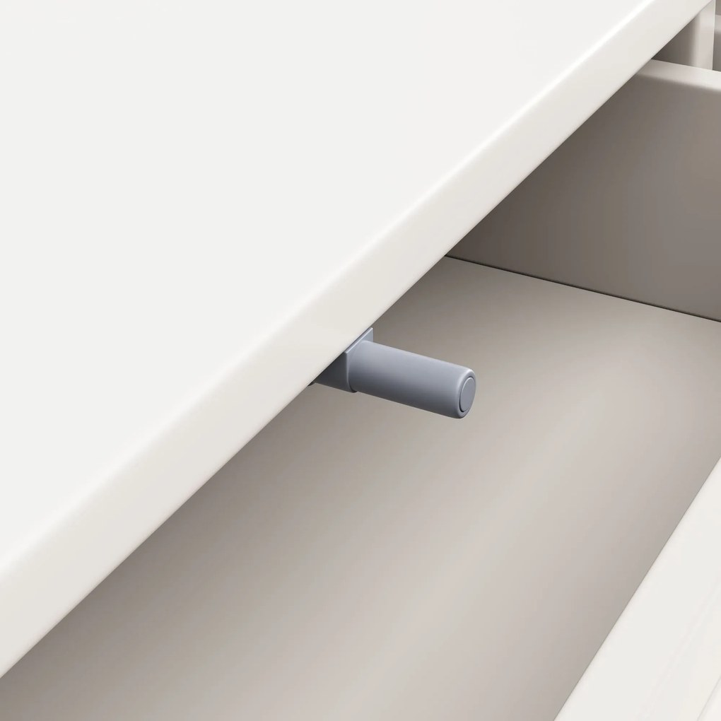 Dulap alb pentru sufragerie cu 6 sertare încăpătoare, Alb | Aosom Romania