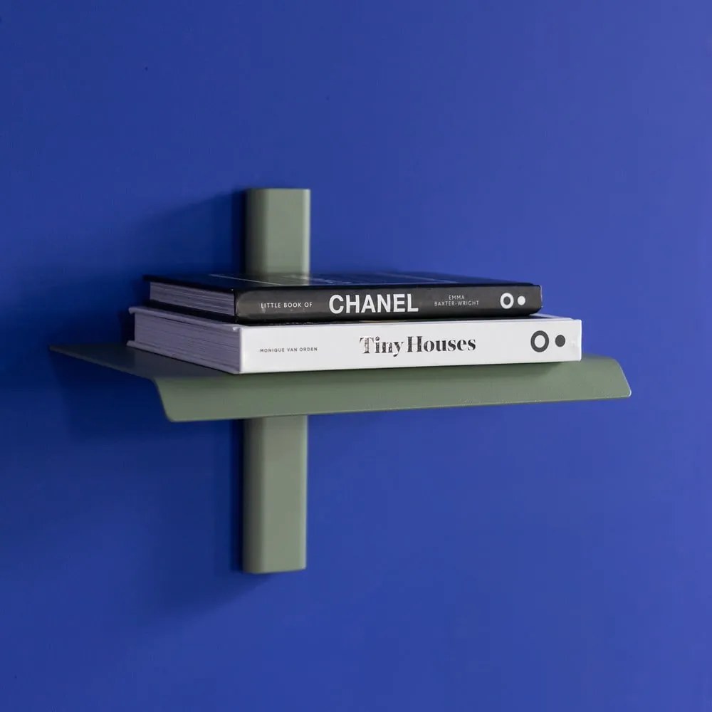 Raft verde prăfuit din metal 28 cm Hola – Spinder Design