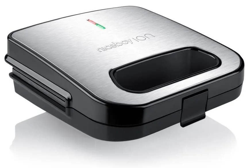 Aparat de sandvici Niceboy ION Snacker S1 750W/230V crom mat/negru