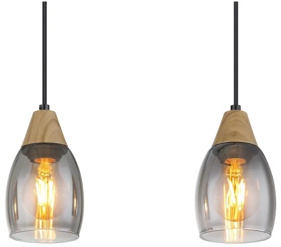 Lustră pe cablu REID 3xE27/15W/230V Globo 15706-3H