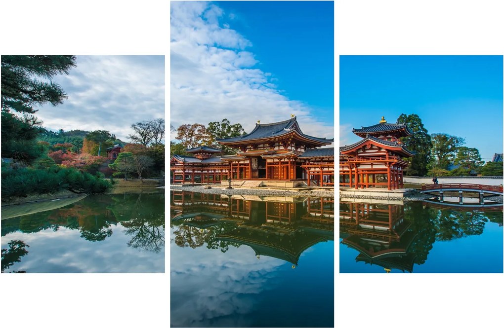 Tablou - Templul Byodo-in, Japonia (90x60 cm)