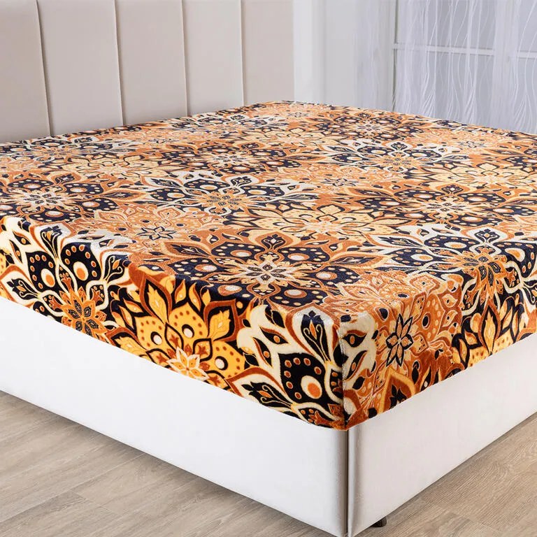 Cearceaf cu elastic din micropluș BLANKA 90 x 200 cm