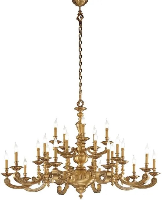 Candelabru XXL 25 de brate LUX design clasic realizat manual Alberto