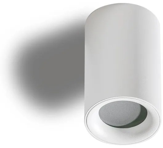 Spot aplicat tavan/plafon EIGER IP54 alb