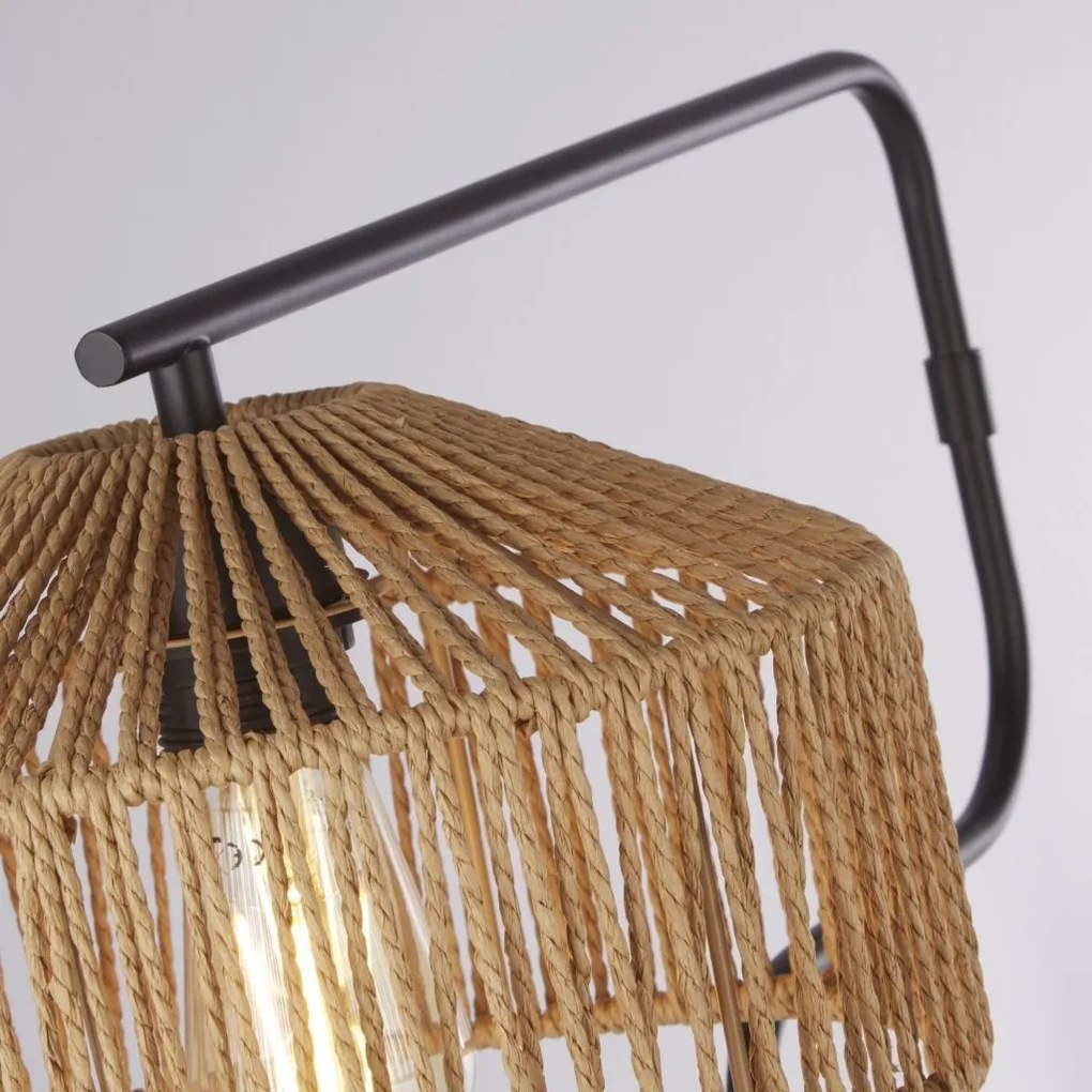 Veioza/Lampa de masa design natural iuta Belle
