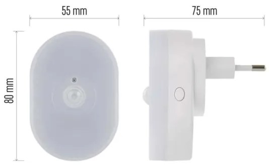 Senzor de mișcare cu lumină de veghe GoSmart Wi‑Fi