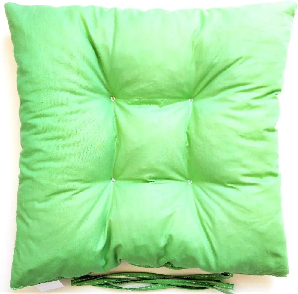 Penrna pentru scaun, verde 40x40 cm