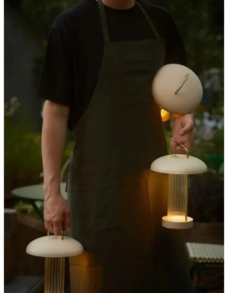 Nordlux - Lampă de masă tactilă reîncărcabilă dimabilă MIRANO LED/3W/3,7V, bej