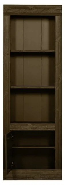Bibliotecă maro din lemn de pin 78x230 cm Yumi – BePureHome