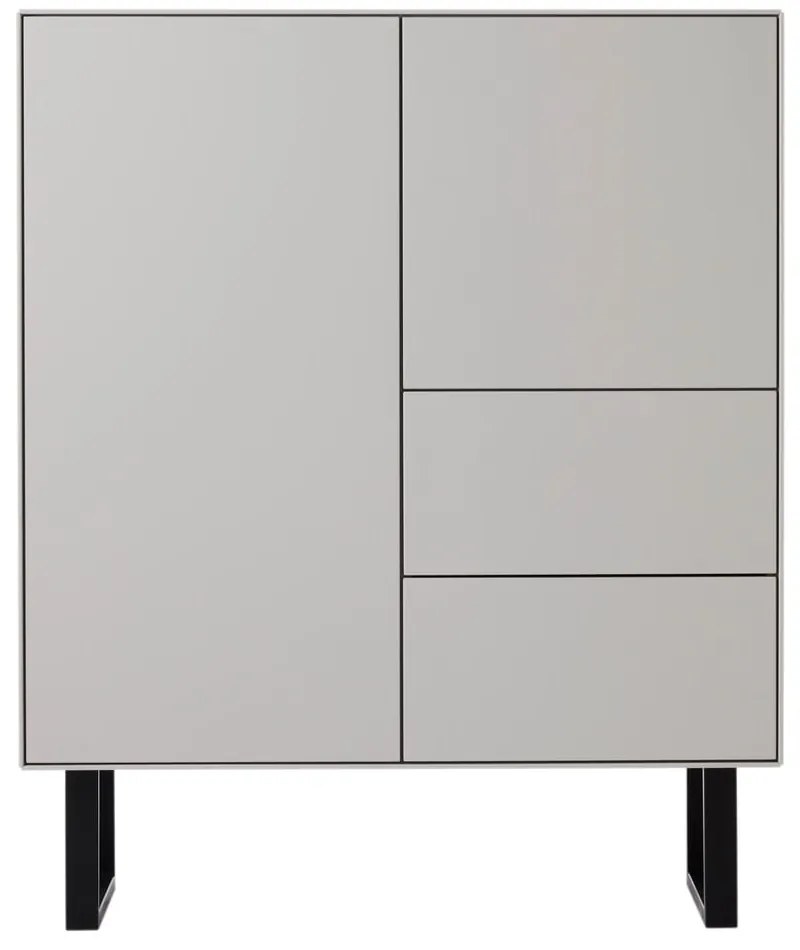 Comodă înaltă gri deschis 91x111 cm Edge by Hammel – Hammel Furniture