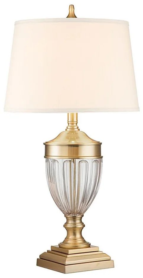 Lampă de masă Quoizel QZ-DENNISON-BB DENNISON 1xE27/60W/230V auriu