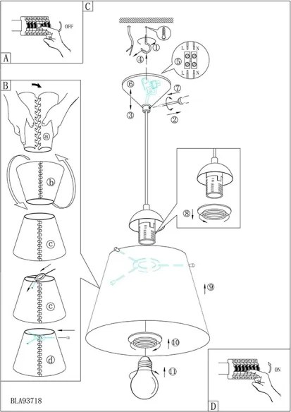 Eglo 93718 - Lampa copii MOLOVE 1xE27/60W/230V