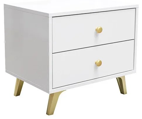 Noptieră Astradon (Alb + auriu) . Promo -16%. 1104500