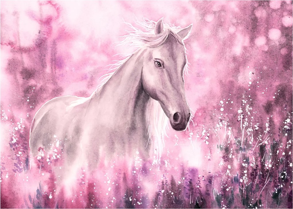 Tablou - Cal pictat (70x50 cm)