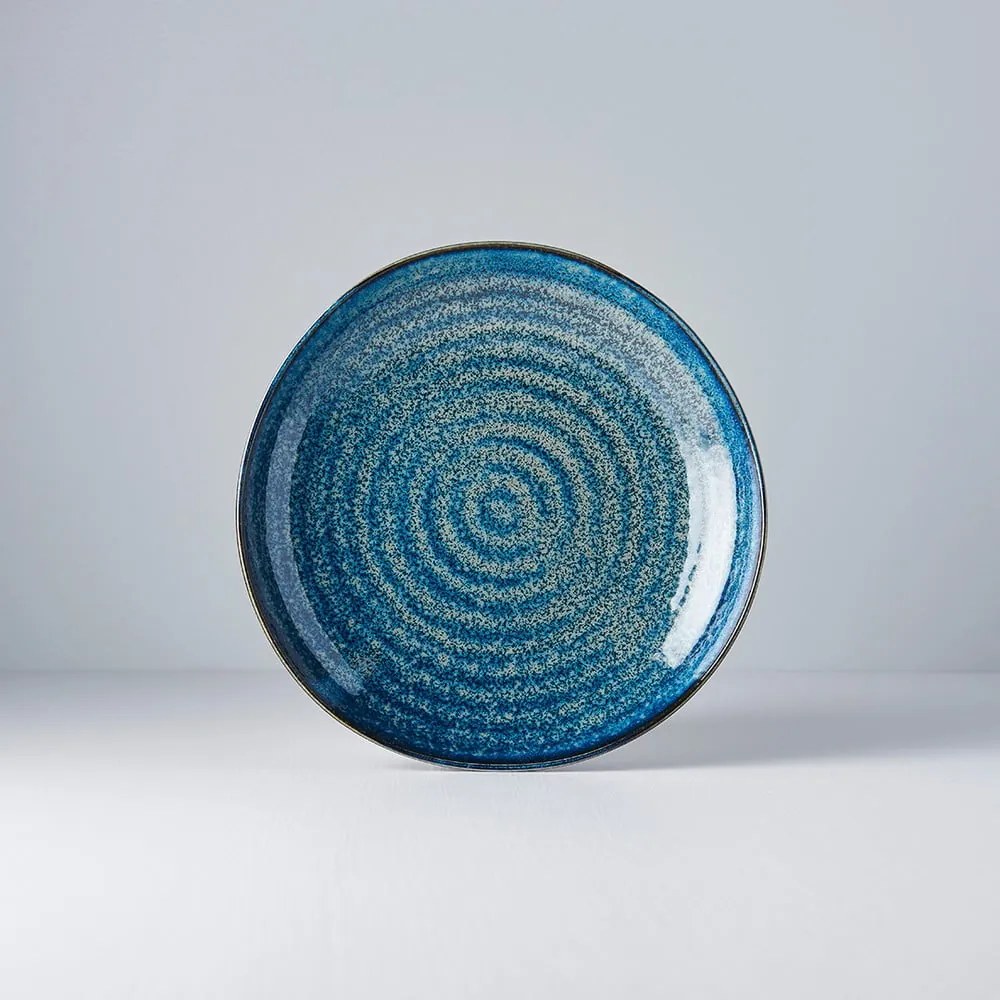 Farfurie din ceramică MIJ Indigo, ø 23 cm, albastru