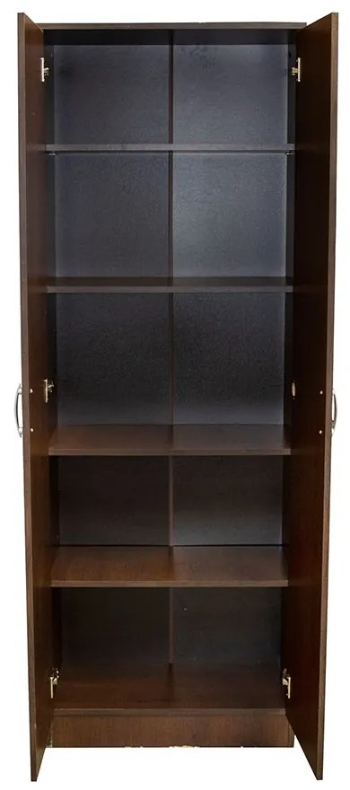 DULAP, 70X32X200 CM, 2 USI, CULOARE MARO WENGE, PAL