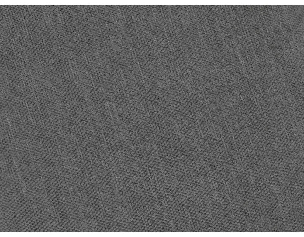 Colțar gri închis extensibil/cu spațiu de depozitare (cu colț pe partea dreaptă/în formă de ”L”) Fuji – Bobochic Paris