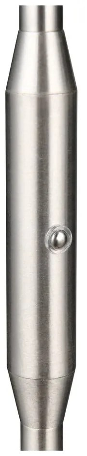 Lampadar argintiu LED (înălțime 160 cm) Moreno – Trio