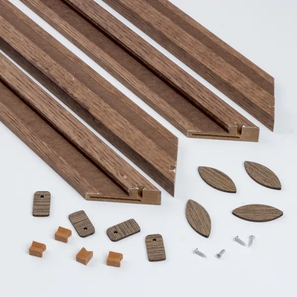 Panou LED dimabil aplicat Eglo POZZALLO LED/21W/230V 2700-6500K maro închis + telecomandă