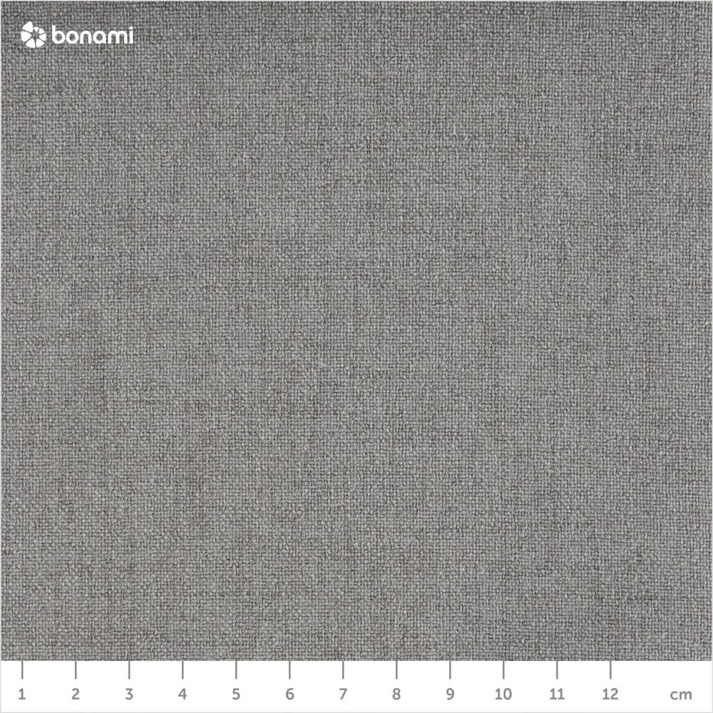 Pat matrimonial gri tapițat fără somieră 140x200 cm Mattis – Meise Möbel