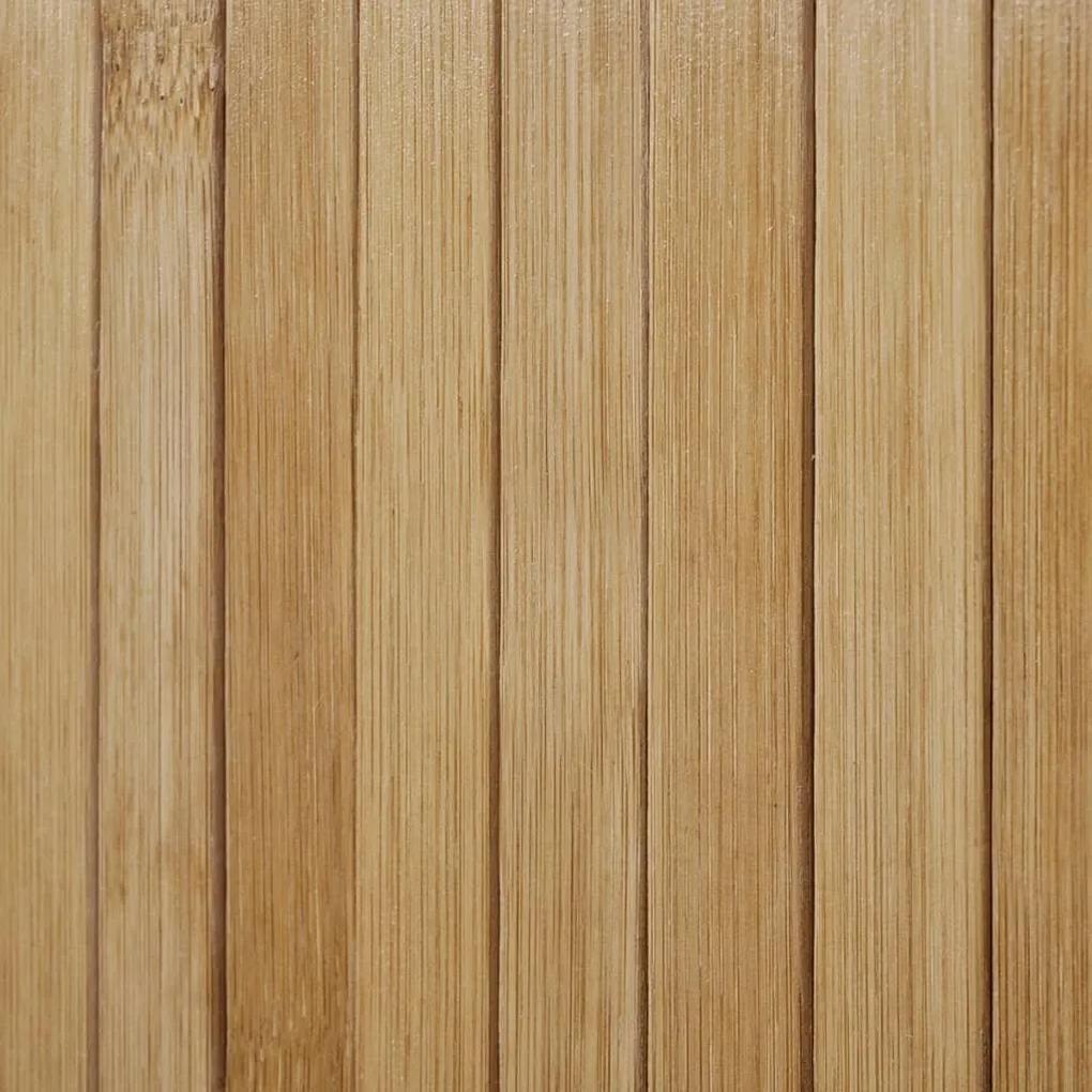 Paravan de camera din bambus, culoare naturala, 250 x 165 cm Maro, 250 x 165 cm, 1
