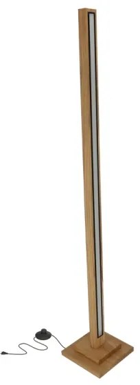 Lampadar LED ALSET LED/18W/230V stejar