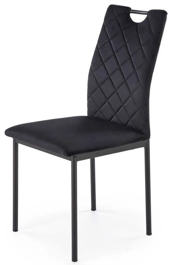 Scaun de bucătărie Lucaria, negru