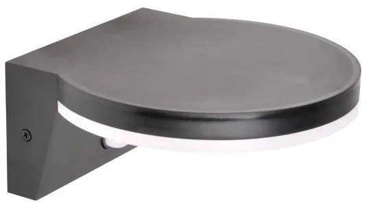 Aplică LED de exterior cu senzor TESA LED/10W/230V IP54 negru