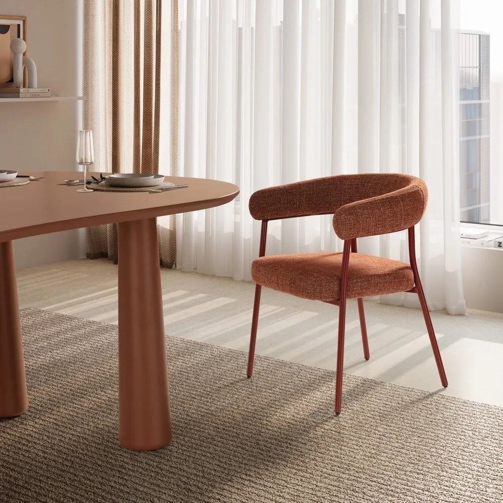 Măsuță de cafea maro cu blat din lemn de pin 110x220 cm Nahia – MOME