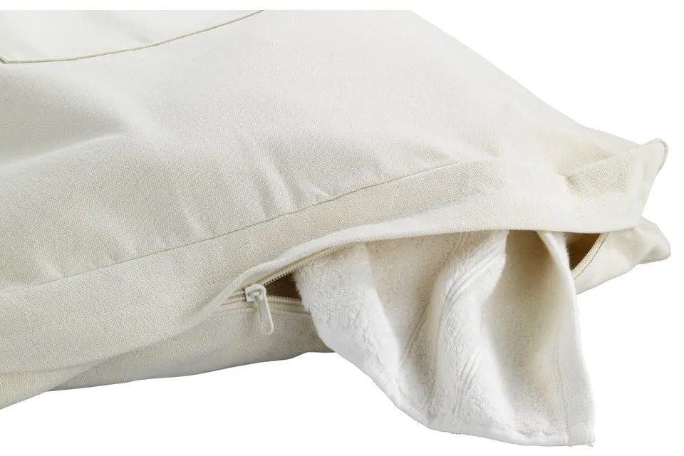 Coș de rufe suspendat Door Laundry, bej, 65 l