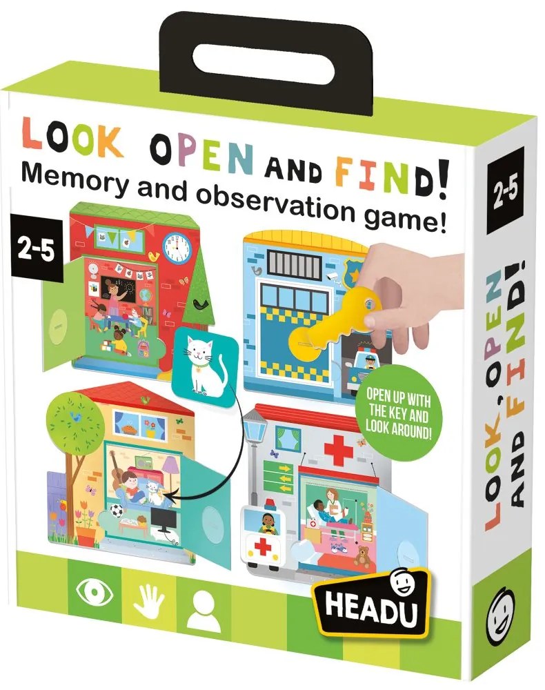 JOC MONTESSORI OBSERVA DESCHIDE SI GASESTE CARE ANTRENEAZA MEMORIA SI OBSERVATIA 2-5 ANI - HEADU (HE60544)