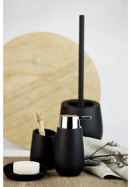 WENKO 23654800 - Perie WC BADI 13,5 x 38 cm, neagră