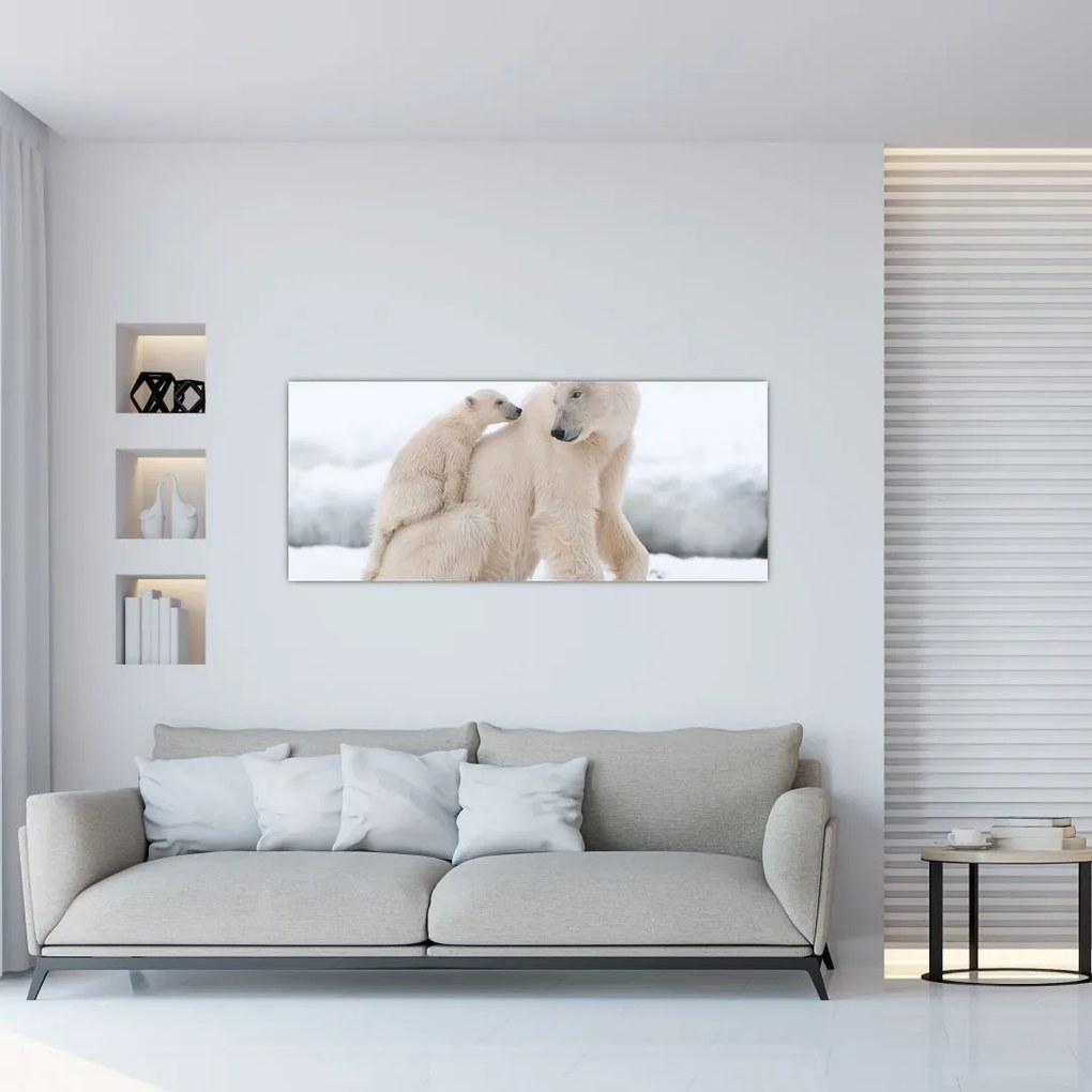 Tablou - Urs polar (120x50 cm)
