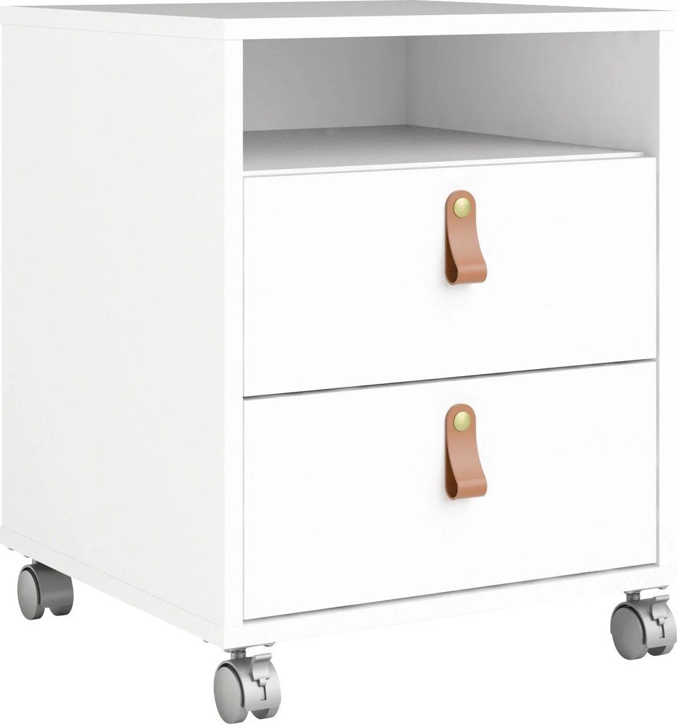 Rollbox cu sertare Plus alb 40,2/50,6/50,6 cm