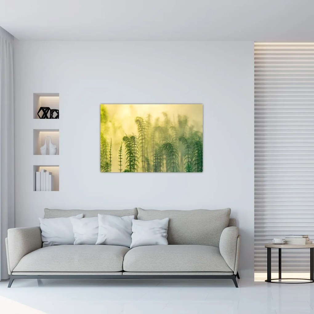 Tablou - Detaliu de primăvară natura cețoasă (90x60 cm)