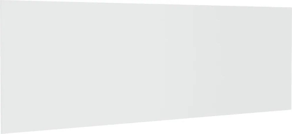 vidaXL Tăblie de perete,alb,240x1,5x80 cm, lemn prelucrat
