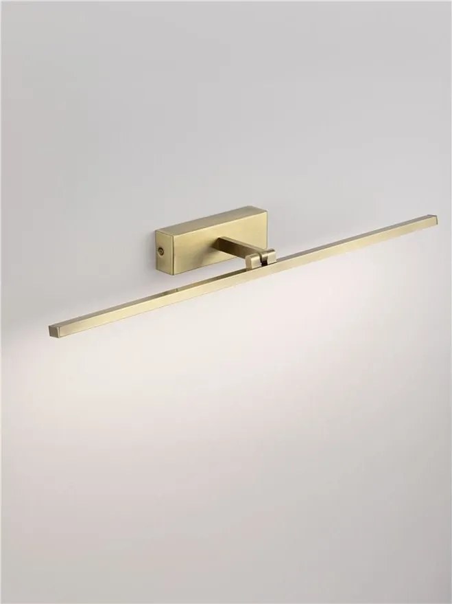 Aplica de perete LED baie IP44 MAREL aurie