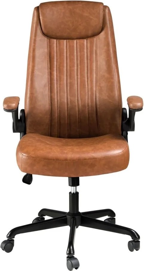 Scaun de birou modern piele sintetica Brown