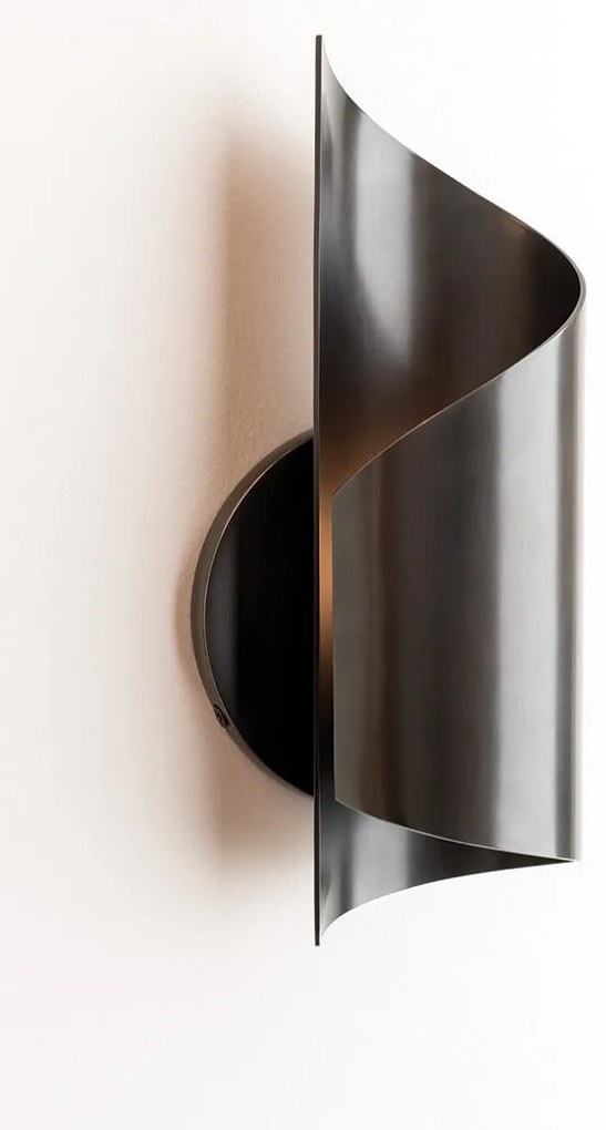 Aplica de perete design modern EVIE, bronz antichizat