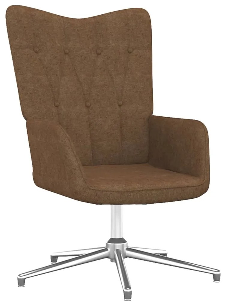 327598 vidaXL Scaun de relaxare, gri taupe, material textil
